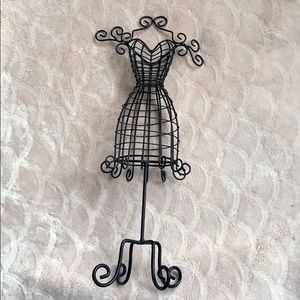 Wire Dress Jewelry Holder